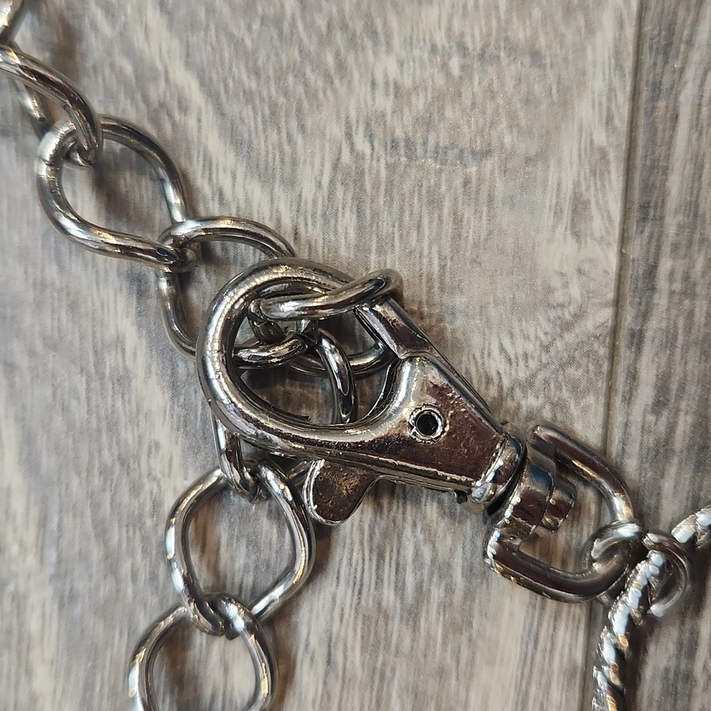 Concho Style Adjustable Metal Statement Piece Bel… - image 3